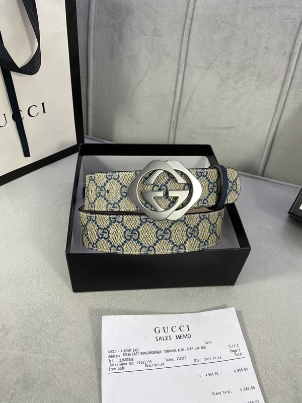 グッチベルト激安角部分ディテール